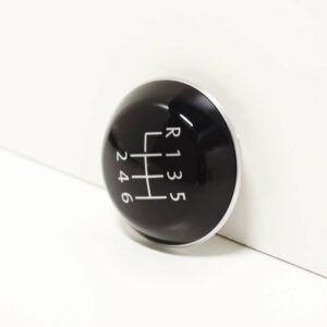 NEW VOLKSWAGEN GOLF MK7 6-SPEED GEAR KNOB BADGE 5K0711144C ORIGINAL
