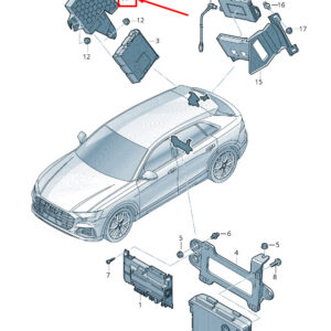 NEW AUDI Q8 4MN TV RECEIVER BRACKET 4M8907815
