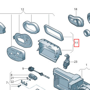 NEW VOKSWAGEN UP AIR INTAKE DUCT 12E820303
