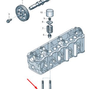 NEW VOLKSWAGEN CRAFTER 2F MK1 INLET VALVE 046109601J