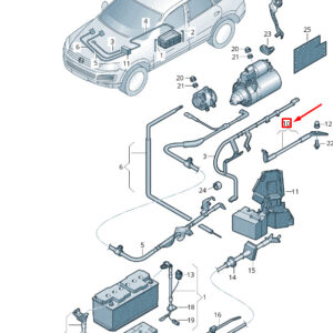 NEW VW TOUAREG 7P MK2 EARTH LINE 7P6971537D