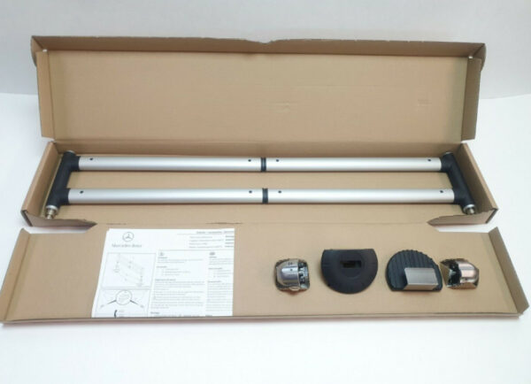 NEW MB CLA C117 PARTITION GRILLE TELESCOPIC FRAME PARTS KIT A1668600034 ORIGINAL