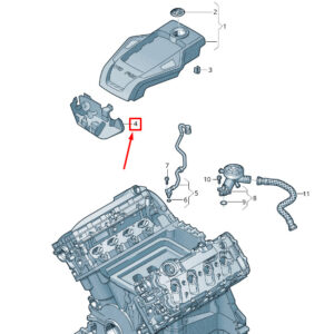 NEW VW TOUAREG 7P MK2 ENGINE COVER 079103925AJ