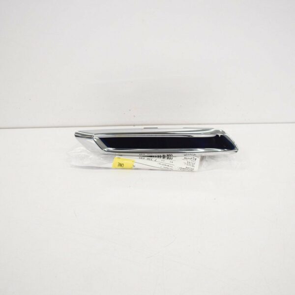 NEW BMW F10 EXTERIOR FRONT FENDER TRIM CHROMED LEFT 51137336645 7336645 ORIGINAL