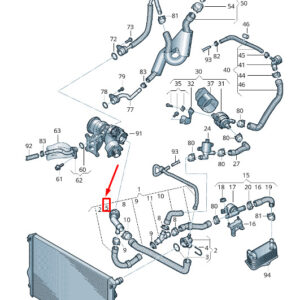 NEW VW SHARAN 7N QUICK ACTING COUPLING 7N0122291Q