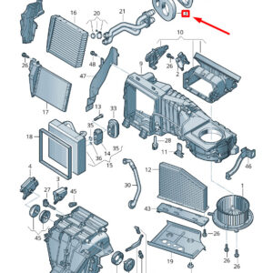 NEW VOLKSWAGEN CADDY 2K MK3 EXPANSION VALVE SEAL 1K0820061