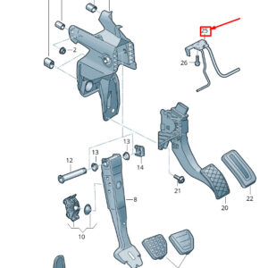 NEW VOLKSWAGEN T-ROC A11 BRAKE CRASH MEMBER LHD 5Q1723913G