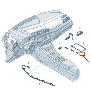 NEW AUDI Q3 F3 LED COURTESY LIGHT 83A947355