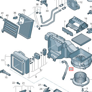 NEW VOLKSWAGEN ATLAS CA1 WATER DRAINAGE HOSE 3QF820127