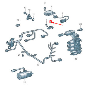 NEW VOLKSWAGEN CRAFTER 2F MK1 GEARBOX BRACKET 0B8927347