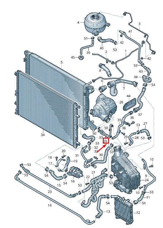 NEW AUDI A6 4A C8 ENGINE COOLANT HOSE 4K0145910E 1 NEW AUDI A6 4A C8 ENGINE COOLANT HOSE 4K0145910E