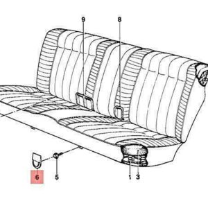 NEW BMW E21 E30 315 316 318 318I 320 320I 323I COVERING CAP 52201844402