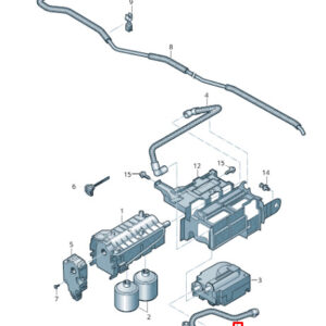NEW AUDI RSQ8 4MN AIR PIPE 4M8820221 LHD