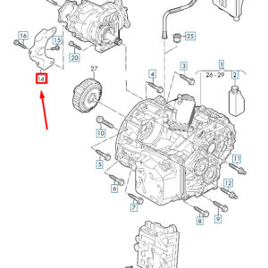 NEW VOLKSWAGEN ARTEON 3H7 GEARBOX BRACKET 0FN409905D