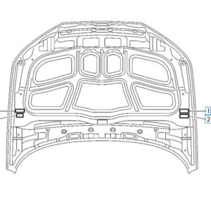 NEW AUDI A4 B9 EMISSION VALUES DATE PLATE 8W0010504L ORIGINAL