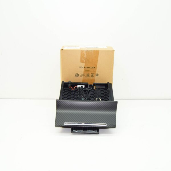 NEW SKODA SUPERB MK3 CONSOLE FRONT STOWAGE COMPARTMENT LHD 3V1863077H3FH - Image 2