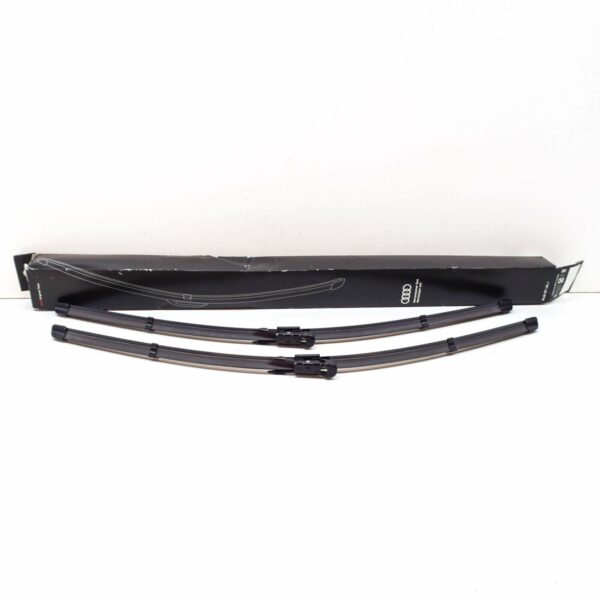 NEW AUDI Q7 4L FRONT AERODYNAMIC WIPER BLADES SET LHD 4L1998002 - Image 2