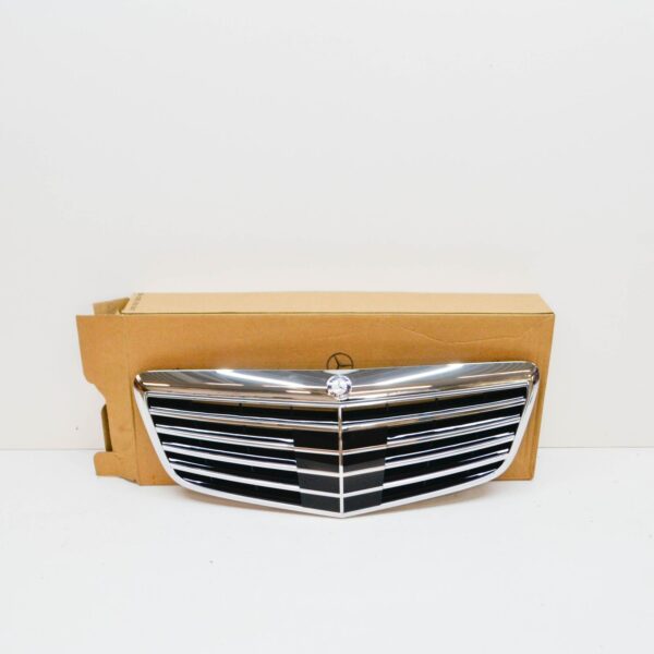 NEW MB E W211 FRONT BUMPER RADIATOR GRILLE A21188018839040 ORIGINAL - Image 2