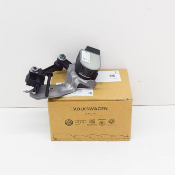 NEW AUDI Q7 4L FRONT LEFT LEVEL SENSOR WITH POLES 7L0616213D ORIGINAL - Image 2