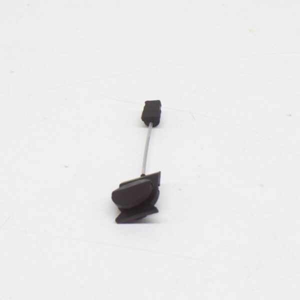 NEW VW TRANSPORTER R5 FRONT DOOR LOCK CABLE WITH CLIP 7H0837732 ORIGINAL - Image 2