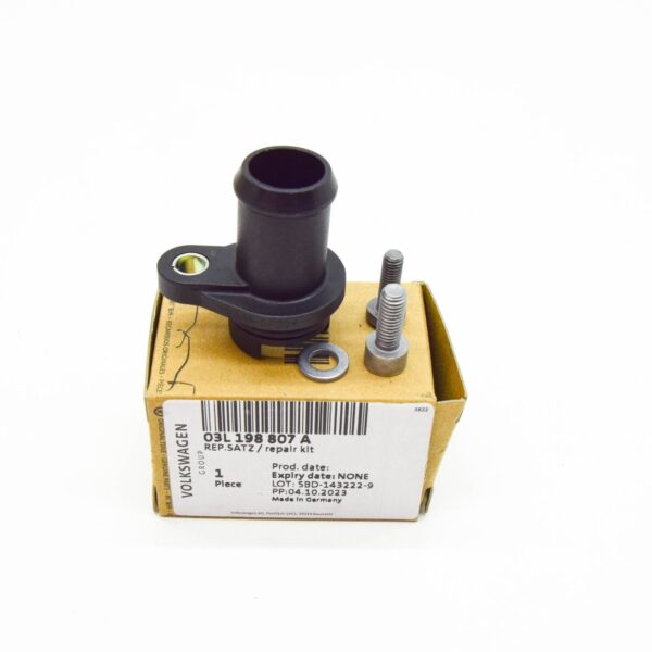 NEW VW TRANSPORTER T5 STRAIGTH COOLANT CONNECTORS REPAIR KIT 03L198807A ORIGINAL - Image 2