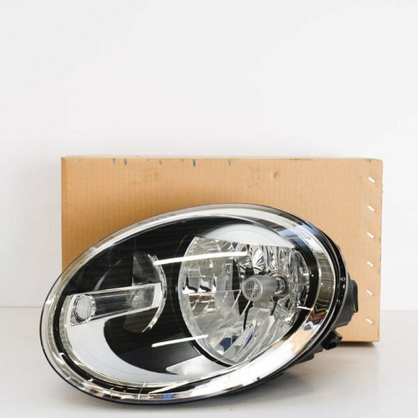 NEW VOLKSWAGEN BEETLE A5 FRONT LEFT HEADLIGHT LHD 5C1941005A 2014 ORIGINAL - Image 2