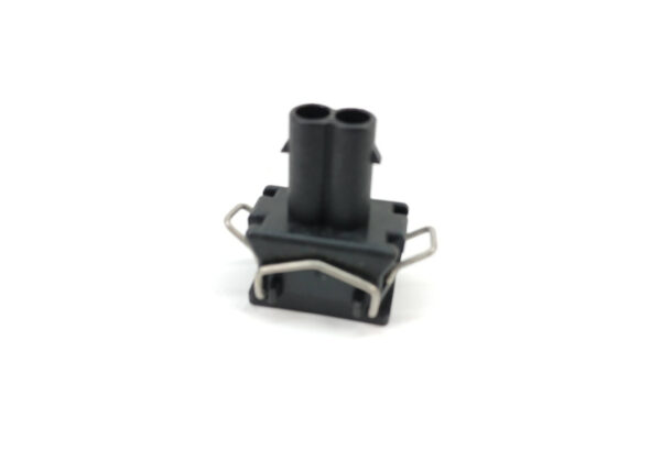 NEW VW BEETLE 9C FLAT CONTACT HOUSING WITH GASKET 2 PIN 357972752 ORIGINAL - Image 2