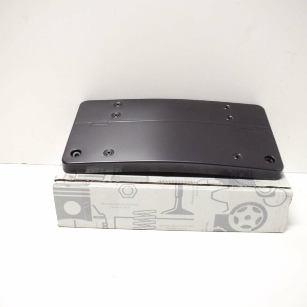 NEW MERCEDES-BENZ SL R129 FRONT BUMPER LICENSE PLATE A12988504817700 - Image 2
