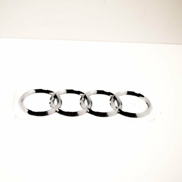 NEW AUDI A4 AVANT B7 REAR TRUNK CHROME BADGE RINGS EMBLEM 8E98537422ZZ - Image 2