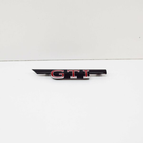 NEW VW GOLF MK8 RADIATOR GRILLE 'GTI' INSCRIPTION 5H0853679MKRR ORIGINAL - Image 2