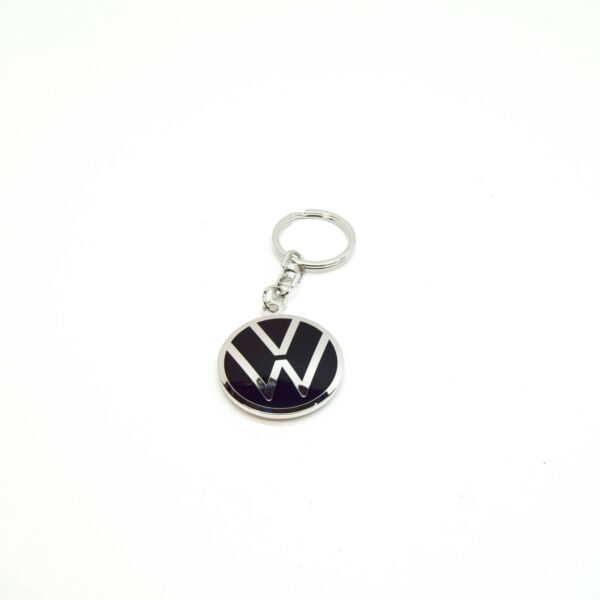NEW VOLKSWAGEN KEY RING WITH VW LOGO 000087010BQ ORIGINAL - Image 2