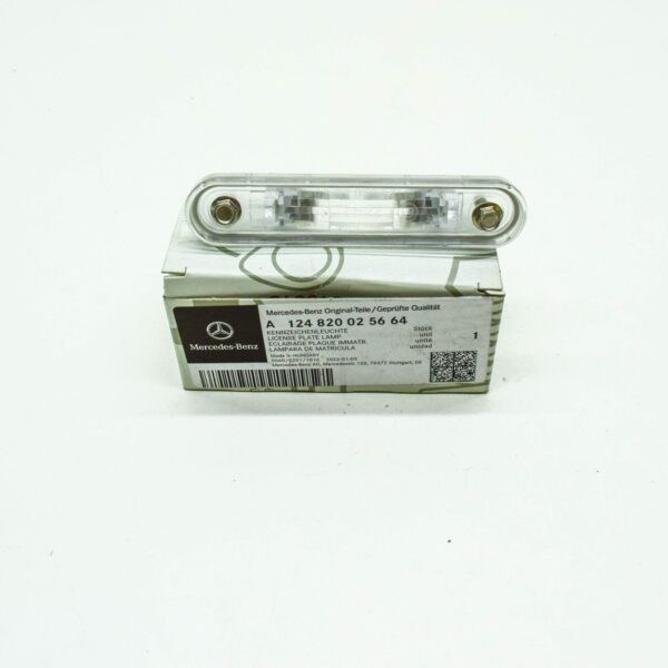 NEW MERCEDES-BENZ C W202 LICENSE PLATE LIGHT A124820025664 ORIGINAL - Image 2