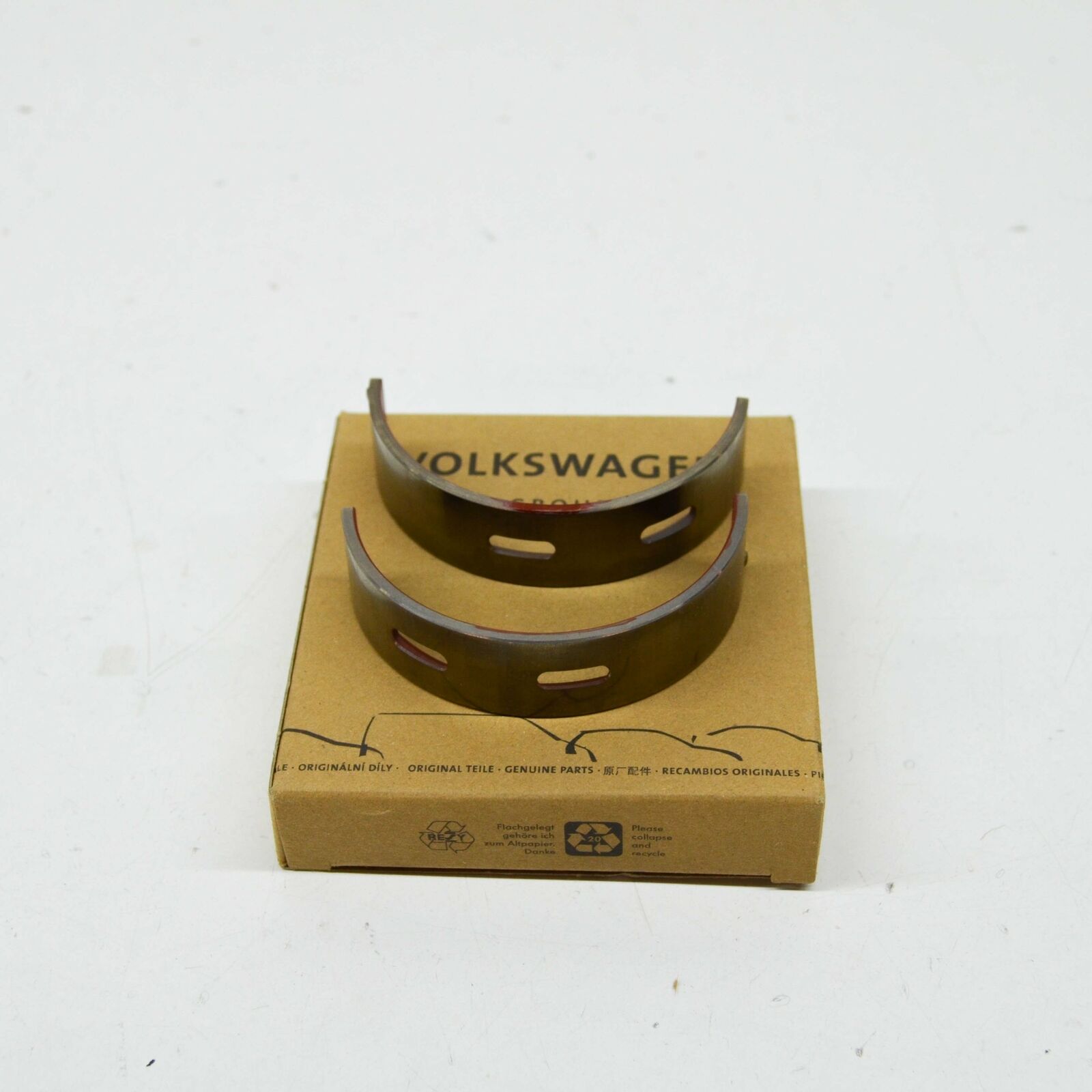 NEW AUDI A4 B9 UPPER CRANKSHAFT BEARING SHELL SET 06M105561RROT ORIGINAL 2 NEW AUDI A4 B9 UPPER CRANKSHAFT BEARING SHELL SET 06M105561RROT ORIGINAL - Image 2