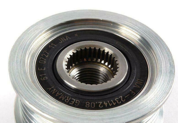 NEW AUDI A3 8P ALTERNATOR POLY V-BELT PULLEY 06B903119D ORIGINAL - Image 2