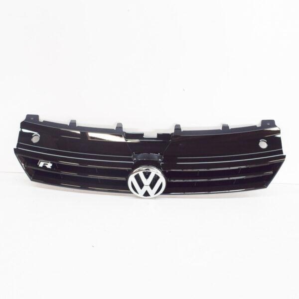 NEW VOLKSWAGEN POLO 6R FRONT BUMPER RADIATOR GRILLE 6R0853651A C041 ORIGINAL - Image 2