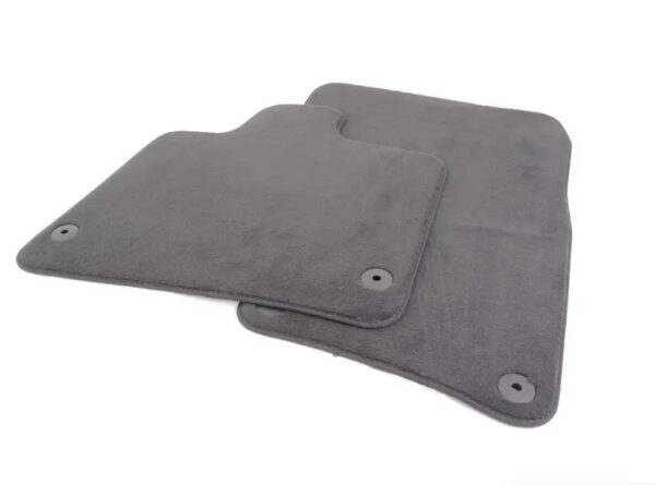 NEW AUDI Q7 4L FRONT FLOOR MAT SET LHD 4L1863691C 9AM 4L1863691C9AM ORIGINAL - Image 2