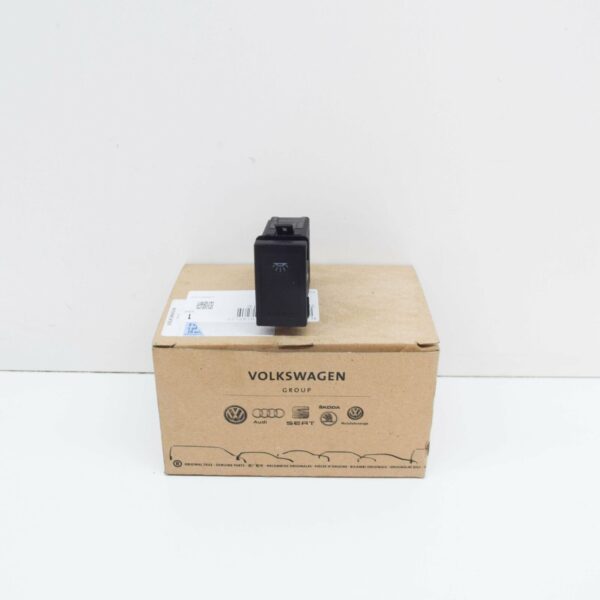 NEW VOLKSWAGEN TRANSPORTER T5 INNER LIGHT SWITCH 7D0959561A01C - Image 2