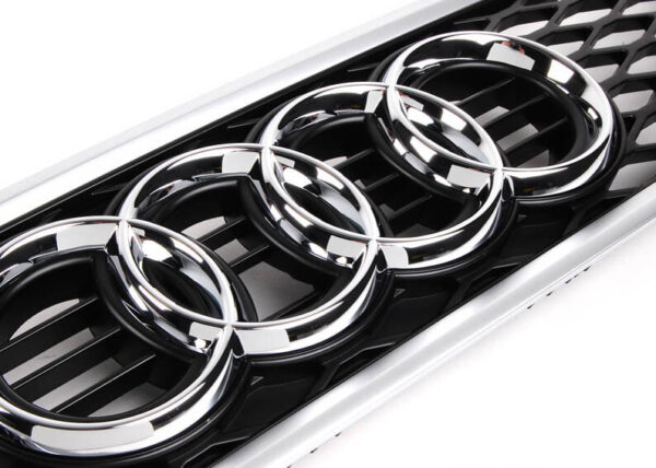 NEW AUDI RS4 8D RADIATOR GRILLE ALUMINIUM MATTE 8D0853651T 1L1 - Image 2