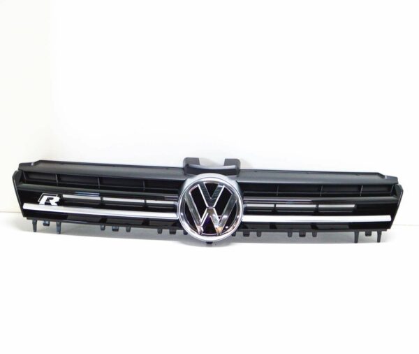 NEW VW GOLF MK7 5G R-LINE FRONT BUMPER RADIATOR GRILLE 5G0853651EADQ ORIGINAL - Image 2