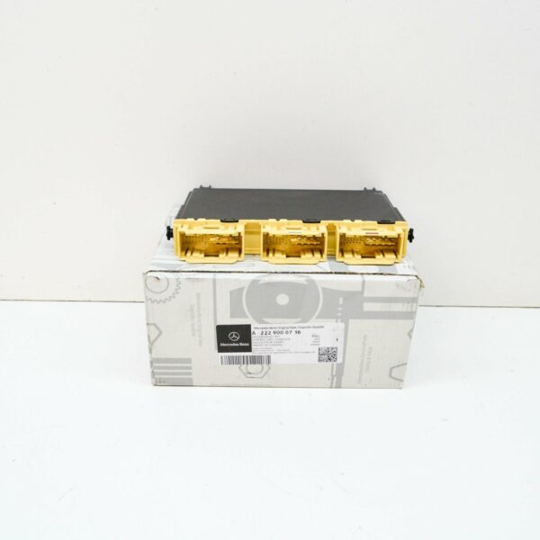 NEW MERCEDES-BENZ S W222 FRONT RIGHT SEAT CONTROL UNIT A2229000716 ORIGINAL - Image 2
