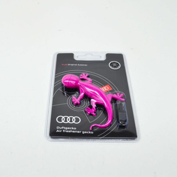 NEW AUDI GECKO INTERIOR AIR FRESHENER FLOWERY SWEET SCENT 000087009AC ORIGINAL - Image 2