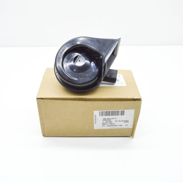NEW VW TIGUAN AD LOW TONE HORN SIGNAL 3B0951221D - Image 2
