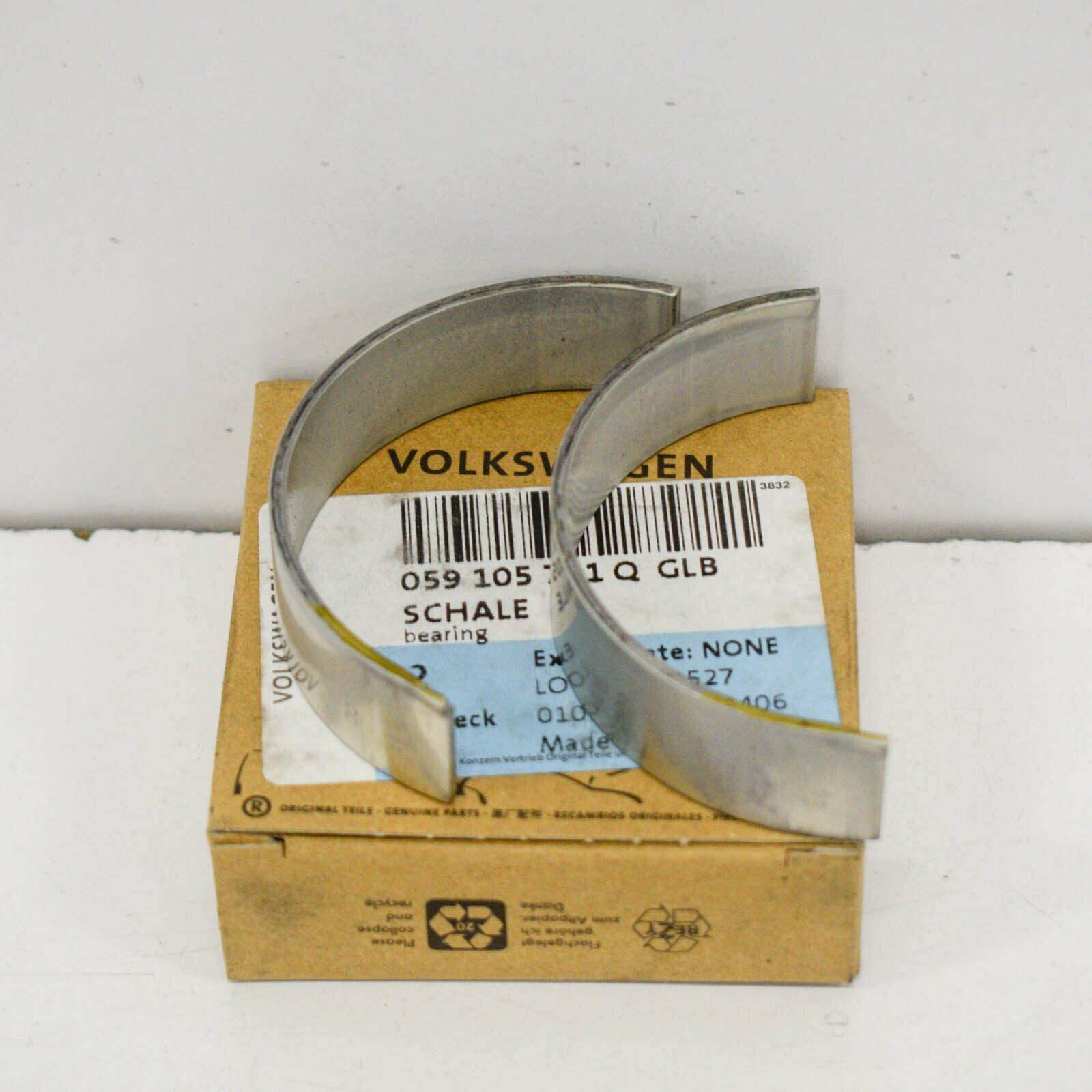 NEW AUDI A4 CONNECTION ROD BEARING SHELL SET 2.7 TDI 120KW 059105701QGLB 2 NEW AUDI A4 CONNECTION ROD BEARING SHELL SET 2.7 TDI 120KW 059105701QGLB - Image 2