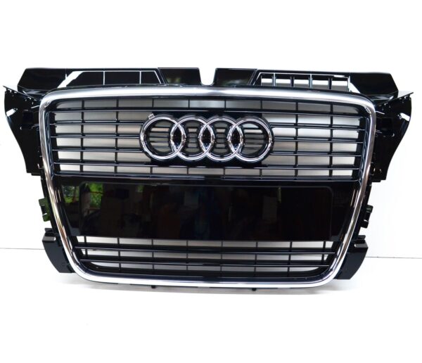 NEW AUDI A3 8P1 FRONT BUMPER RADIATOR GRILLE 8P0853651PT94 - Image 2