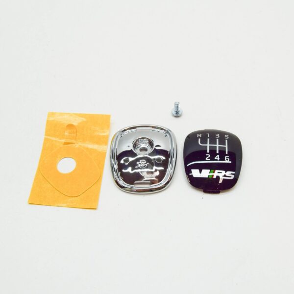 NEW SKODA OCTAVIA MK3 5E GEAR KNOB BADGE REPAIR KIT 5E0798117B ORIGINAL - Image 2