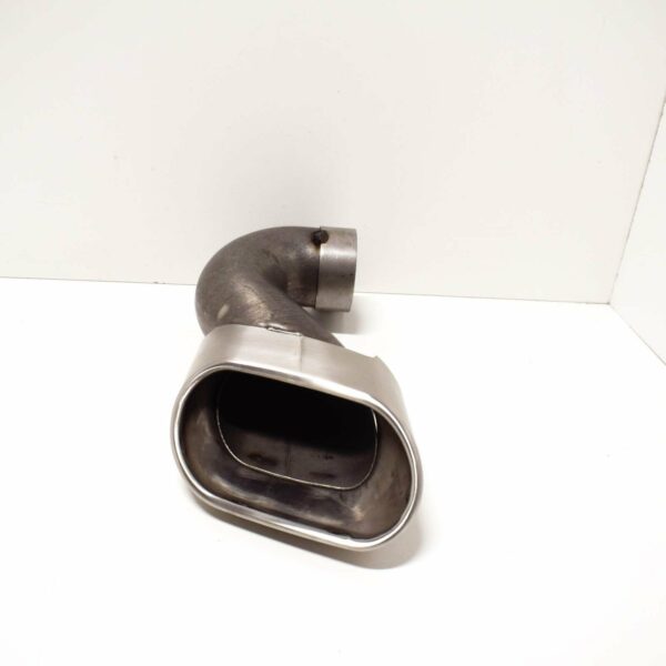 NEW VW TOUAREG 7LA REAR RIGHT EXHAUST TAILPIPE COVER CHROME 7L6253682G ORIGINAL - Image 2