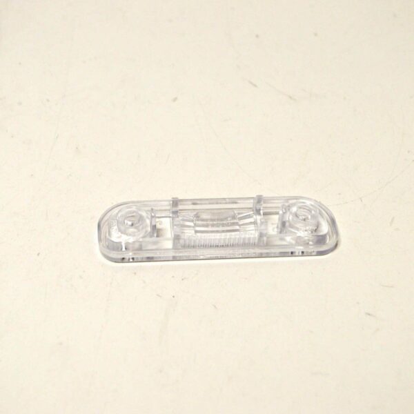 NEW MERCEDES BENZ S-CLASS W126 REAR NUMBER PLATE LIGHT LENS A1268260090 ORIGINAL - Image 2