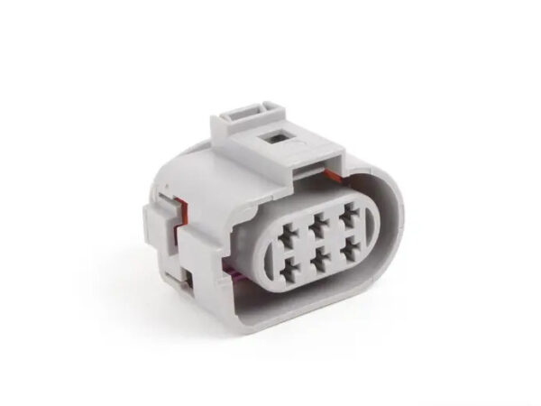 NEW VOLKSWAGEN PHAETON GP0 FLAT CONTACT HOUSING 6 PIN 3D0973733G ORIGINAL - Image 2