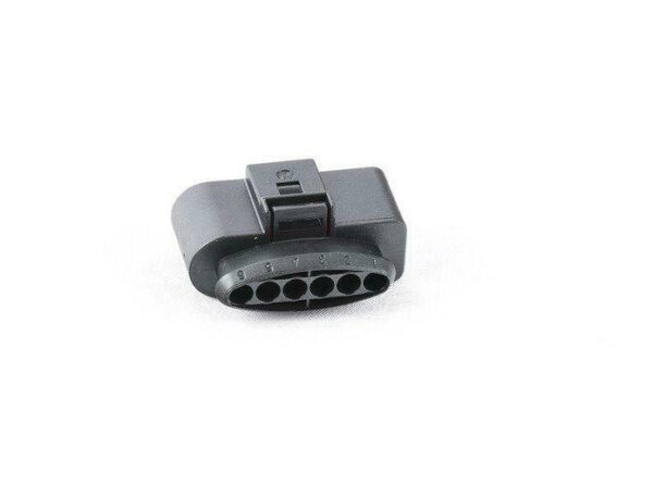 NEW AUDI A3 8V FLAT CONTACT HOUSING 6 PIN BLACK 1J0973726 ORIGINAL - Image 2
