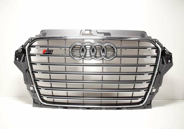 NEW AUDI A3 S3 FRONT BUMPER RADIATOR GRILLE 8V5853651D1RR - Image 2